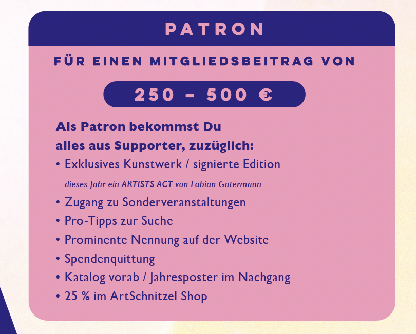 ArtSchnitzel Patron